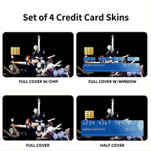 Load image into Gallery viewer, Anime Death Parader Credit Card Skins (4-in-1 Pack)