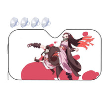 Load image into Gallery viewer, Anime Demon Slayer: Kimetsu no Yaiba Car Sunshade