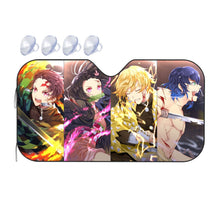 Load image into Gallery viewer, Anime Demon Slayer: Kimetsu no Yaiba Car Sunshade