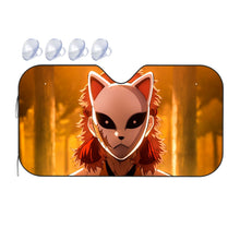 Load image into Gallery viewer, Anime Demon Slayer: Kimetsu no Yaiba Car Sunshade