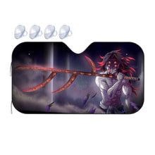 Load image into Gallery viewer, Anime Demon Slayer: Kimetsu no Yaiba Car Sunshade