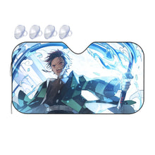 Load image into Gallery viewer, Anime Demon Slayer: Kimetsu no Yaiba  Car Sunshade