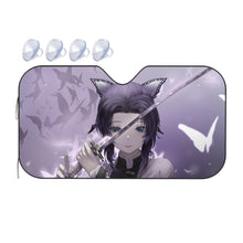 Load image into Gallery viewer, Anime Demon Slayer: Kimetsu no Yaiba Car Sunshade