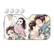 Load image into Gallery viewer, Anime Demon Slayer: Kimetsu no Yaiba Car Sunshade