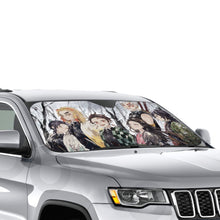 Load image into Gallery viewer, Anime Demon Slayer: Kimetsu no Yaiba Car Sunshade