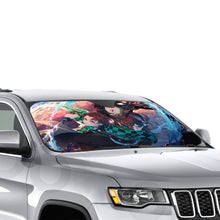 Load image into Gallery viewer, Anime Demon Slayer: Kimetsu no Yaiba Car Sunshade
