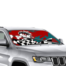 Load image into Gallery viewer, Anime Demon Slayer: Kimetsu no Yaiba Car Sunshade