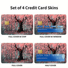 Load image into Gallery viewer, Anime Demon Slayer: Kimetsu no Yaiba Credit Card Skins (4-in-1 Pack)