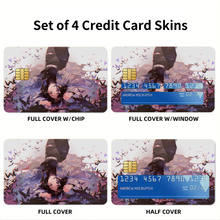 Load image into Gallery viewer, Anime Demon Slayer: Kimetsu no Yaiba Credit Card Skins (4-in-1 Pack)
