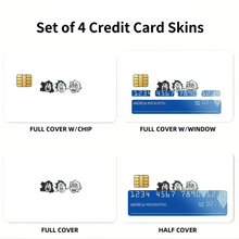 Load image into Gallery viewer, Anime Demon Slayer: Kimetsu no Yaiba Credit Card Skins (4-in-1 Pack)