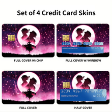 Load image into Gallery viewer, Anime Demon Slayer: Kimetsu no Yaiba Credit Card Skins (4-in-1 Pack)
