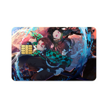 Load image into Gallery viewer, Anime Demon Slayer: Kimetsu no Yaiba Credit Card Skins (4-in-1 Pack)