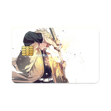 Load image into Gallery viewer, Anime Demon Slayer: Kimetsu no Yaiba Credit Card Skins (4-in-1 Pack)