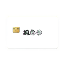 Load image into Gallery viewer, Anime Demon Slayer: Kimetsu no Yaiba Credit Card Skins (4-in-1 Pack)