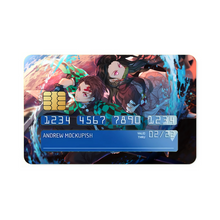 Load image into Gallery viewer, Anime Demon Slayer: Kimetsu no Yaiba Credit Card Skins (4-in-1 Pack)