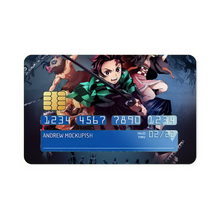 Load image into Gallery viewer, Anime Demon Slayer: Kimetsu no Yaiba Credit Card Skins (4-in-1 Pack)