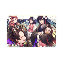 Load image into Gallery viewer, Anime Demon Slayer: Kimetsu no Yaiba Credit Card Skins (4-in-1 Pack)