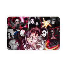 Load image into Gallery viewer, Anime Demon Slayer: Kimetsu no Yaiba Credit Card Skins (4-in-1 Pack)