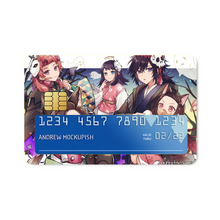 Load image into Gallery viewer, Anime Demon Slayer: Kimetsu no Yaiba Credit Card Skins (4-in-1 Pack)