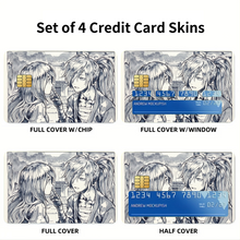 Load image into Gallery viewer, Anime Dororo Credit Card Skins (4-in-1 Pack)