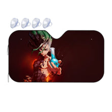 Load image into Gallery viewer, Anime Dr. Stone Car Sunshade