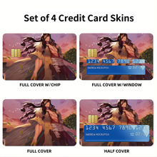 Load image into Gallery viewer, Anime Dr. Stone Credit Card Skins (4-in-1 Pack)