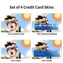 Load image into Gallery viewer, Anime Dr. Stone Credit Card Skins (4-in-1 Pack)