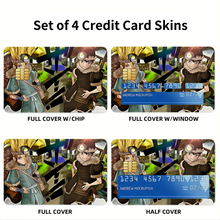 Load image into Gallery viewer, Anime Dr. Stone Credit Card Skins (4-in-1 Pack)