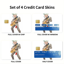 Load image into Gallery viewer, Anime Dr. Stone Credit Card Skins (4-in-1 Pack)