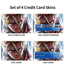 Load image into Gallery viewer, Anime Dr. Stone Credit Card Skins (4-in-1 Pack)