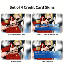 Load image into Gallery viewer, Anime Dr. Stone Credit Card Skins (4-in-1 Pack)