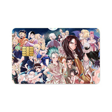 Load image into Gallery viewer, Anime Dr. Stone Credit Card Skins (4-in-1 Pack)