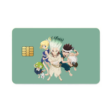 Load image into Gallery viewer, Anime Dr. Stone Credit Card Skins (4-in-1 Pack)