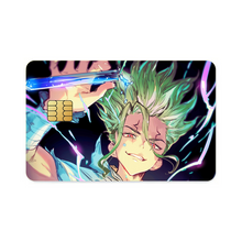 Load image into Gallery viewer, Anime Dr. Stone Credit Card Skins (4-in-1 Pack)
