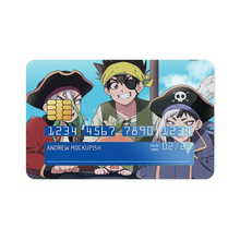 Load image into Gallery viewer, Anime Dr. Stone Credit Card Skins (4-in-1 Pack)