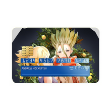Load image into Gallery viewer, Anime Dr. Stone Credit Card Skins (4-in-1 Pack)