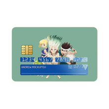 Load image into Gallery viewer, Anime Dr. Stone Credit Card Skins (4-in-1 Pack)