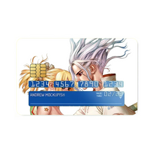 Load image into Gallery viewer, Anime Dr. Stone Credit Card Skins (4-in-1 Pack)