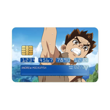Load image into Gallery viewer, Anime Dr. Stone Credit Card Skins (4-in-1 Pack)