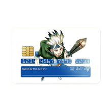 Load image into Gallery viewer, Anime Dr. Stone Credit Card Skins (4-in-1 Pack)