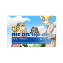 Load image into Gallery viewer, Anime Dr. Stone Credit Card Skins (4-in-1 Pack)