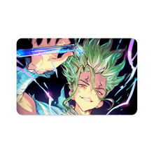 Load image into Gallery viewer, Anime Dr. Stone Credit Card Skins (4-in-1 Pack)