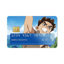 Load image into Gallery viewer, Anime Dr. Stone Credit Card Skins (4-in-1 Pack)