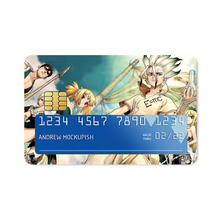 Load image into Gallery viewer, Anime Dr. Stone Credit Card Skins (4-in-1 Pack)