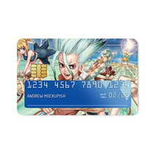 Load image into Gallery viewer, Anime Dr. Stone Credit Card Skins (4-in-1 Pack)