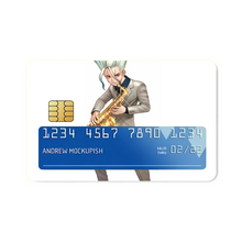 Load image into Gallery viewer, Anime Dr. Stone Credit Card Skins (4-in-1 Pack)