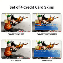 Load image into Gallery viewer, Anime Dragon Ball Credit Card Skins (4-in-1 Pack)