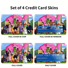Load image into Gallery viewer, Anime Dragon Ball Credit Card Skins (4-in-1 Pack)