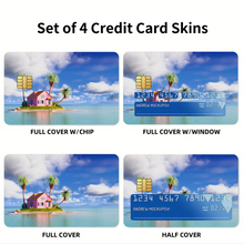 Load image into Gallery viewer, Anime Dragon Ball Credit Card Skins (4-in-1 Pack)