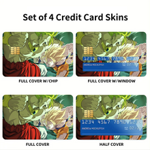 Load image into Gallery viewer, Anime Dragon Ball Credit Card Skins (4-in-1 Pack)